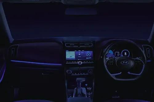 Hyundai Alcazar Ambient Lighting View