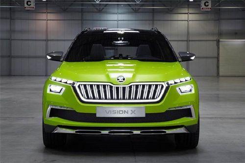 Skoda Vision X Front View