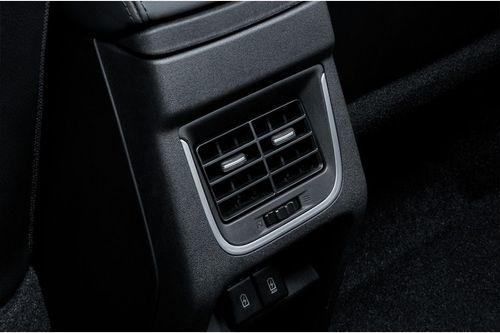 Rear ac vents and usb ports.
