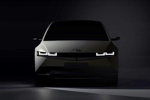 Hyundai Electric Midsize CUV IONIQ 5 First Look Revealed