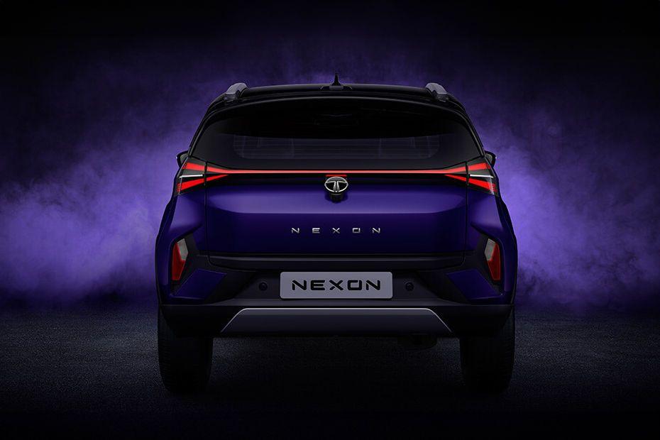 Tata Nexon Rear View Tata Nexon Rear View