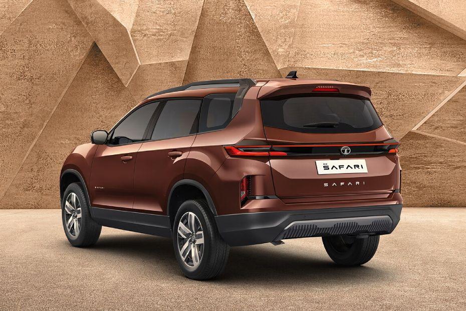 Tata Safari Left Side Rear View Tata Safari Left Side Rear View