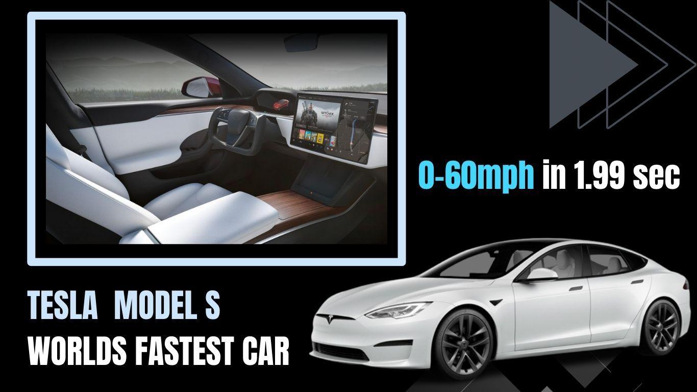Tesla Model S: 0-100kmph of speed in 1.99 seconds | World’s fastest car