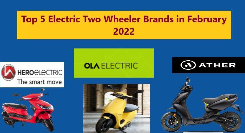 Electric Two Wheeler Sales in Feb 2022 in India- Hero Electric Tops, OLA Beats Ather