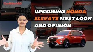 Honda Elevate SUV - First Look and Honest Opinion