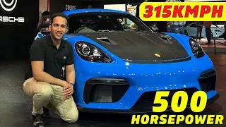 500HP - 315KMPH Top Speed - 0 to 100kmph in 3.4 Seconds | Porsche 718 Cayman GT4 RS ????