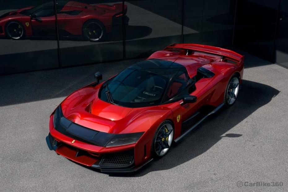 Ferrari F80 Left Front View Ferrari F80 Left Front View