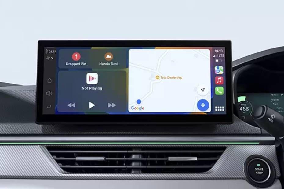 Tata Curvv EV Wireless Android Auto And Apple Carplay Tata Curvv EV Wireless Android Auto And Apple Carplay