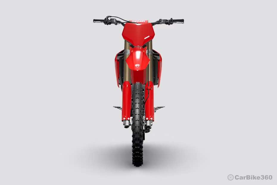 Ducati Desmo450 MX Front View Ducati Desmo450 MX Front View