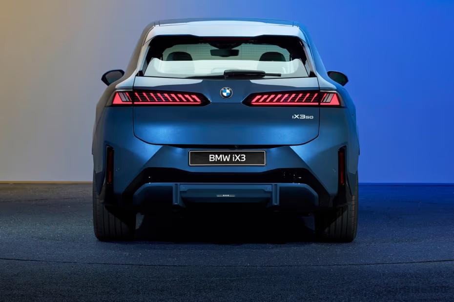 BMW iX3 Rear View BMW iX3 Rear View