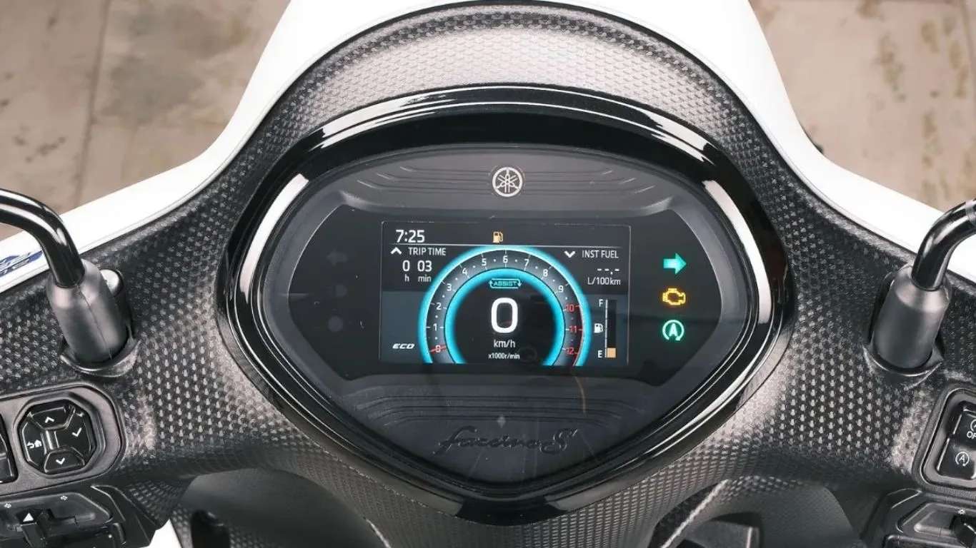 Yamaha 125 Fascino features