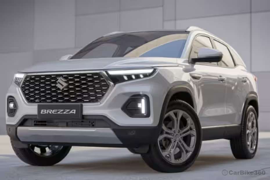 Maruti Brezza 2025 Left Front Three Quarter Maruti Brezza 2025 Left Front Three Quarter