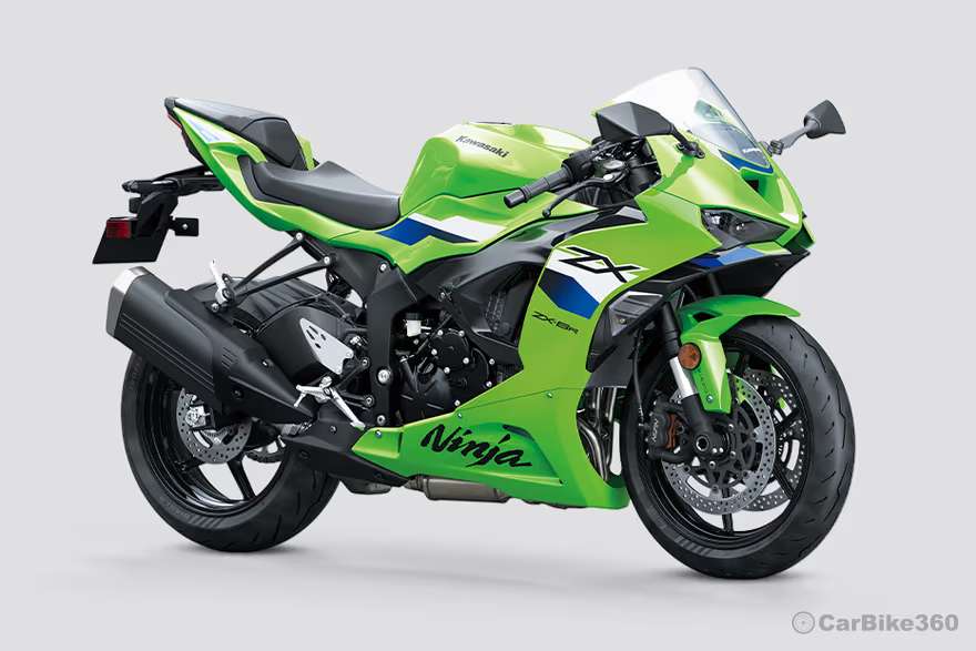 Kawasaki Ninja ZX-6R Right Side Front View Kawasaki Ninja ZX-6R Right Side Front View