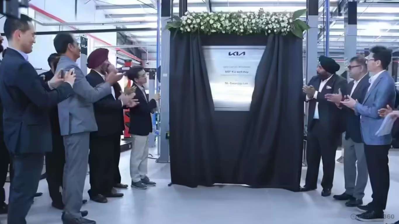 Kia India expands network with 500th service workshop in Ahmedabad Audio