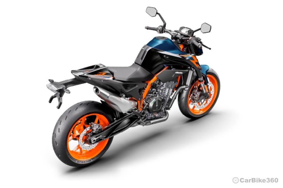 Ktm 890 duke r right side view Ktm 890 duke r right side view
