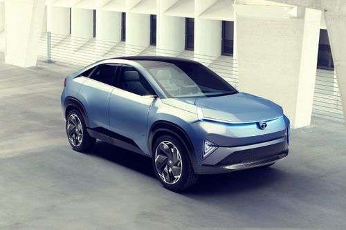 Tata Curvv EV Right Side View Tata Curvv EV Right Side View