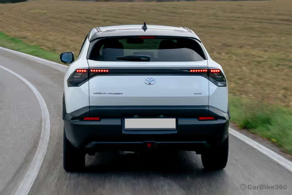 Toyota Urban Cruiser EV Rear View Toyota Urban Cruiser EV Rear View