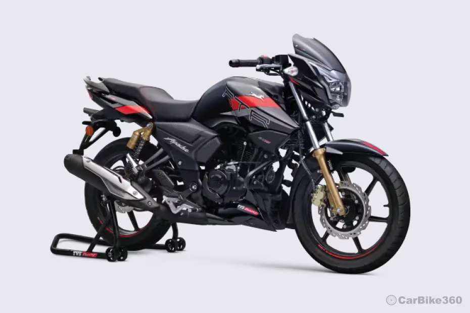 TVS Apache RTR 180 Right Front Three Quarter TVS Apache RTR 180 Right Front Three Quarter