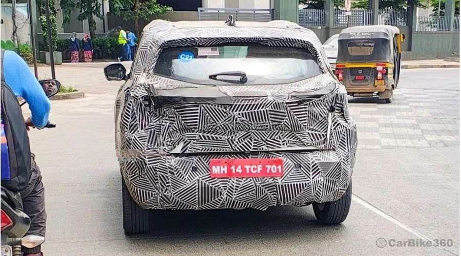 Tata Punch Facelift Spied with Altroz-Inspired Rear Lights Audio