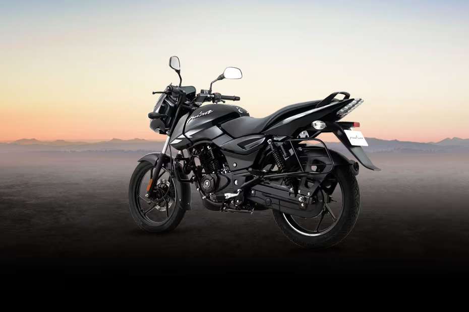 Bajaj Pulsar 125 Left Rear Three Quarter Bajaj Pulsar 125 Left Rear Three Quarter