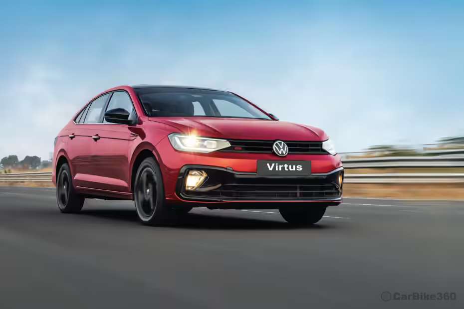Volkswagen Virtus Facelift Spied Testing With Interior and Exterior Updates Audio