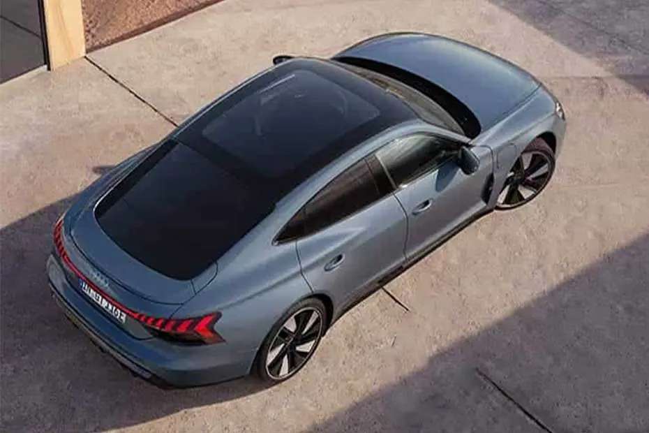 Audi E-tron GT Top View Audi E-tron GT Top View