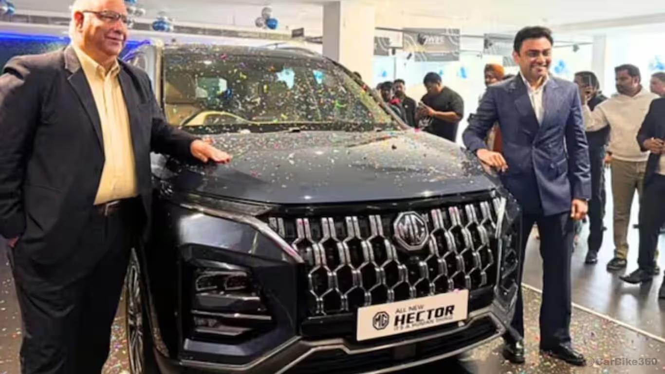 2026 एमजी हेक्टर फेसलिफ्ट भारत में लॉन्च हुई, कीमत 11.99 लाख रुपये 2026 एमजी हेक्टर फेसलिफ्ट भारत में लॉन्च हुई, कीमत 11.99 लाख रुपये