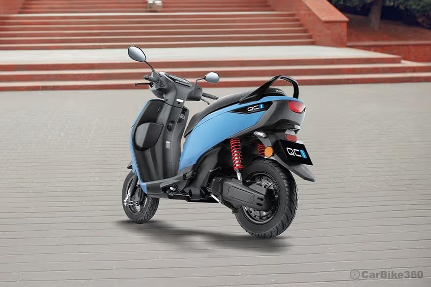 Honda QC1 Rear Left View Honda QC1 Rear Left View