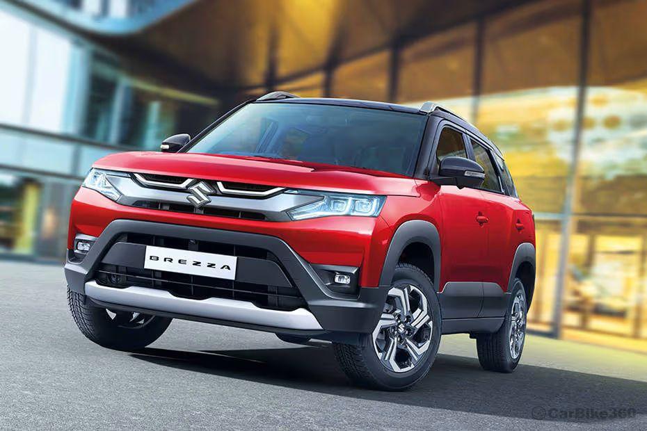 Maruti Brezza Left Front Three Quarter Maruti Brezza Left Front Three Quarter
