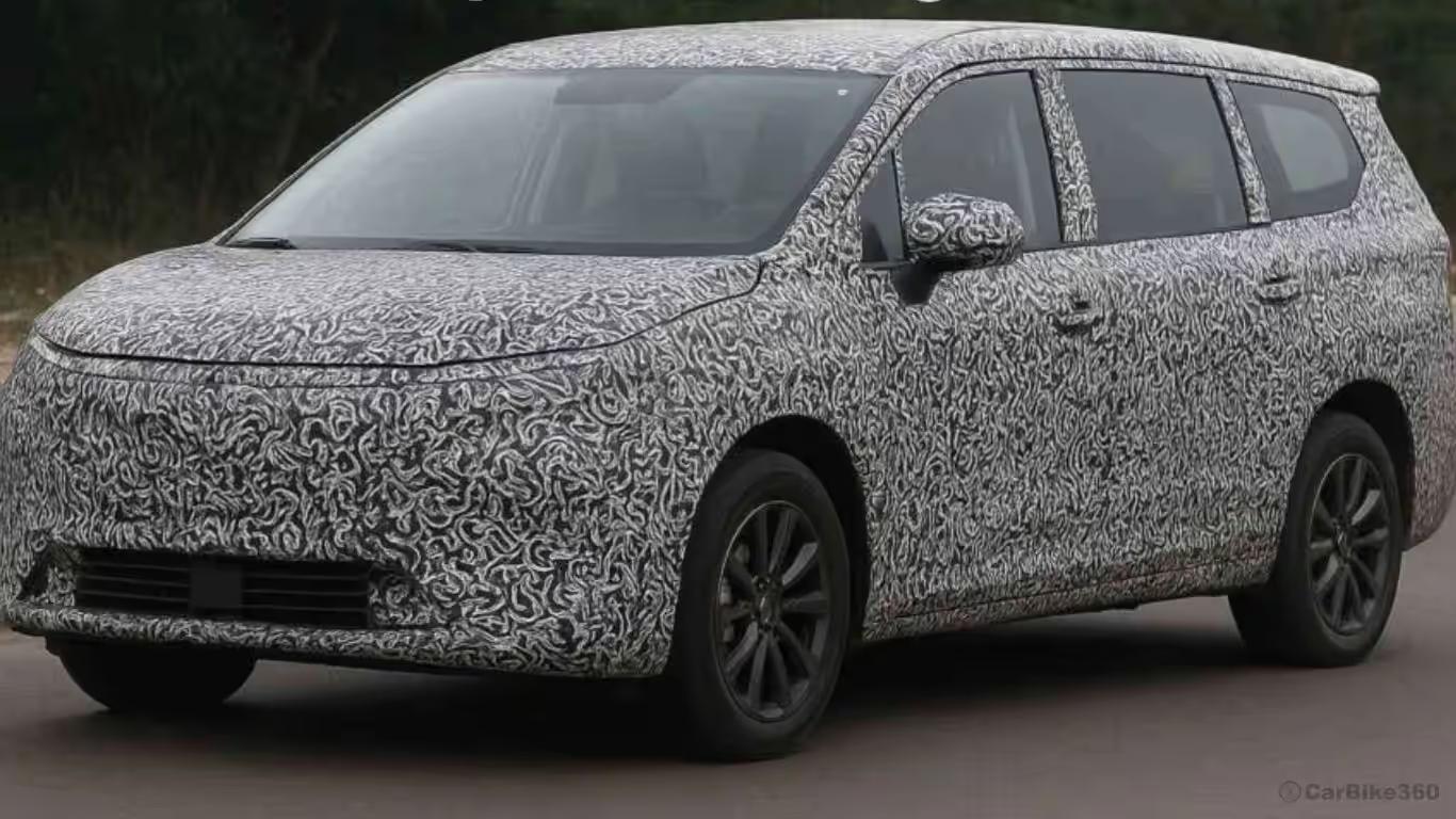 The Upcoming VinFast Limo Green 7-Seater SUV Spotted Testing in India VinFast Limo Green 7-Seater SUV Spied Testing in India