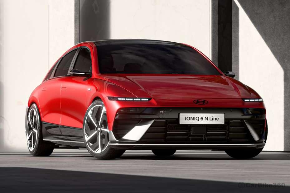 Hyundai Ioniq 6 Right Front Three Quarter Hyundai Ioniq 6 Right Front Three Quarter