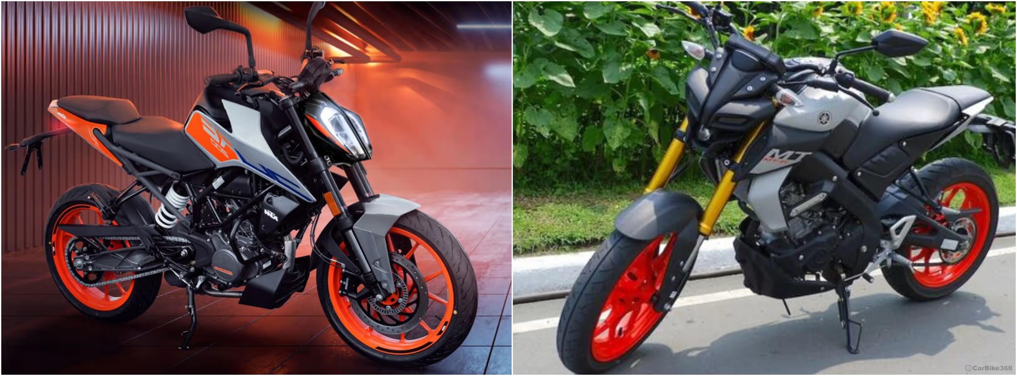 KTM Duke 160 vs Yamaha MT-15 v2.0: Differences Compared KTM V Yamaha-1.webp