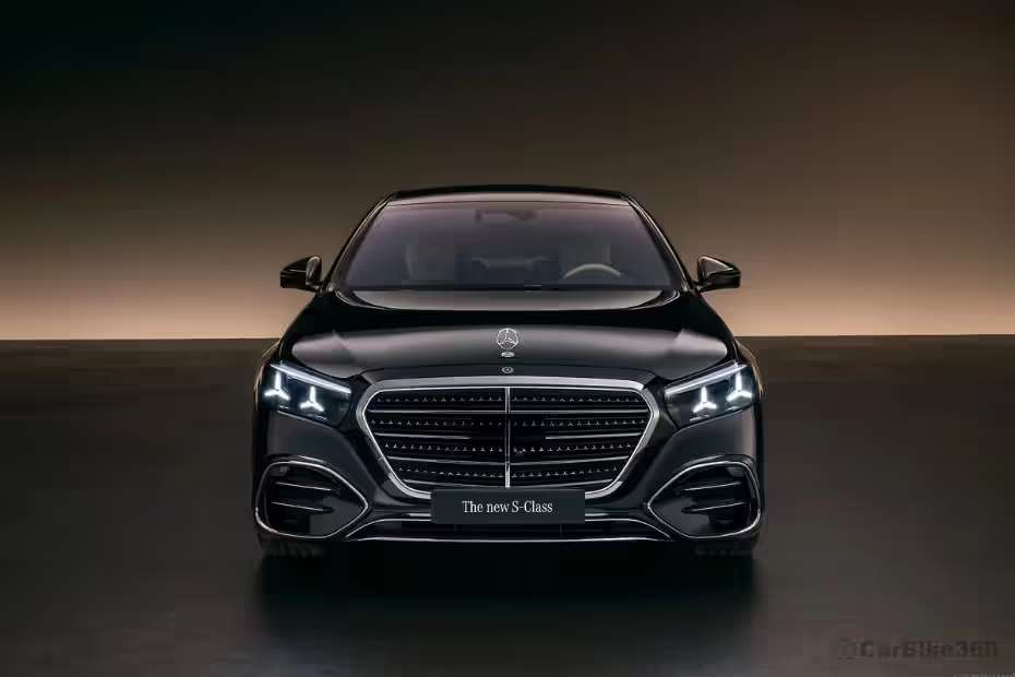 Mercedes-Benz S-Class Facelift Front View Mercedes-Benz S-Class Facelift Front View