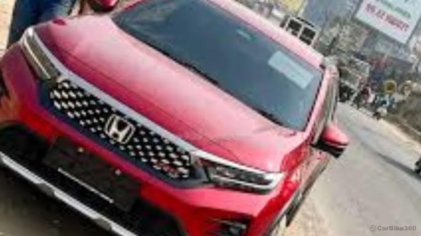 Honda WRV-RS SUV Spied Testing In India Honda WR-V RS Spied Undisguised in Pune For First Time