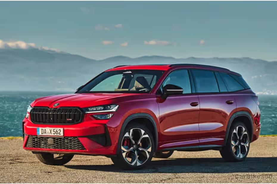 Skoda Kodiaq RS Left Front Three Quarter Skoda Kodiaq RS Left Front Three Quarter