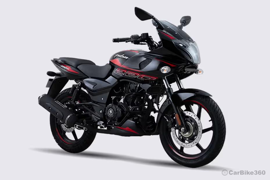 Bajaj pulsar 220 f right front three quarter Bajaj pulsar 220 f right front three quarter