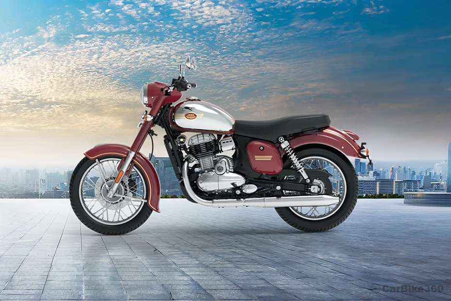 Jawa 350 Side Profile View (Left) Jawa 350 Side Profile View (Left)