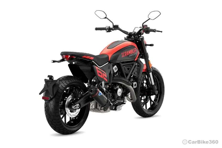Ducati Scrambler Full Throttle Right Rear Three Quarter Ducati Scrambler Full Throttle Right Rear Three Quarter