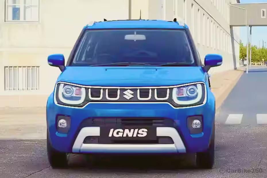 Maruti Ignis Front View Maruti Ignis Front View