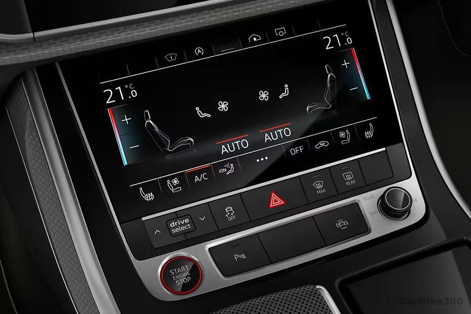 Audi RS Q8 AC Controls Audi RS Q8 AC Controls