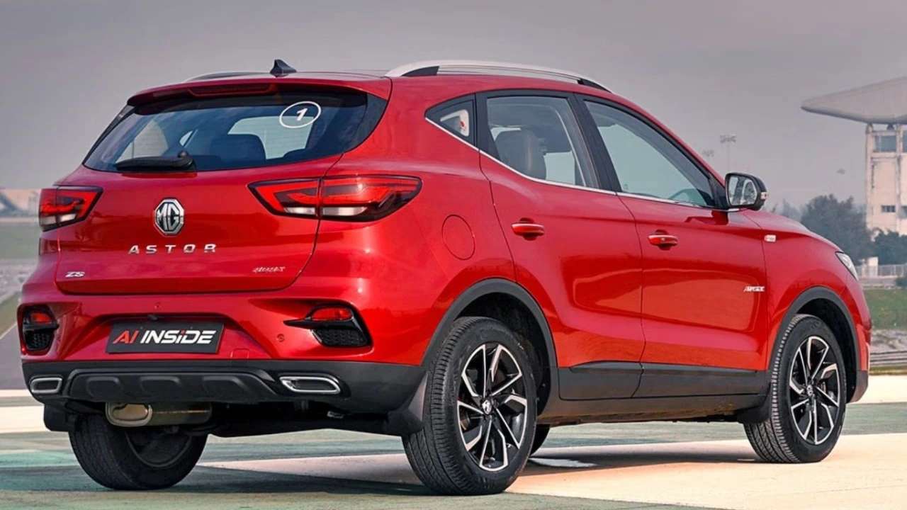 MG Astor Rear Design