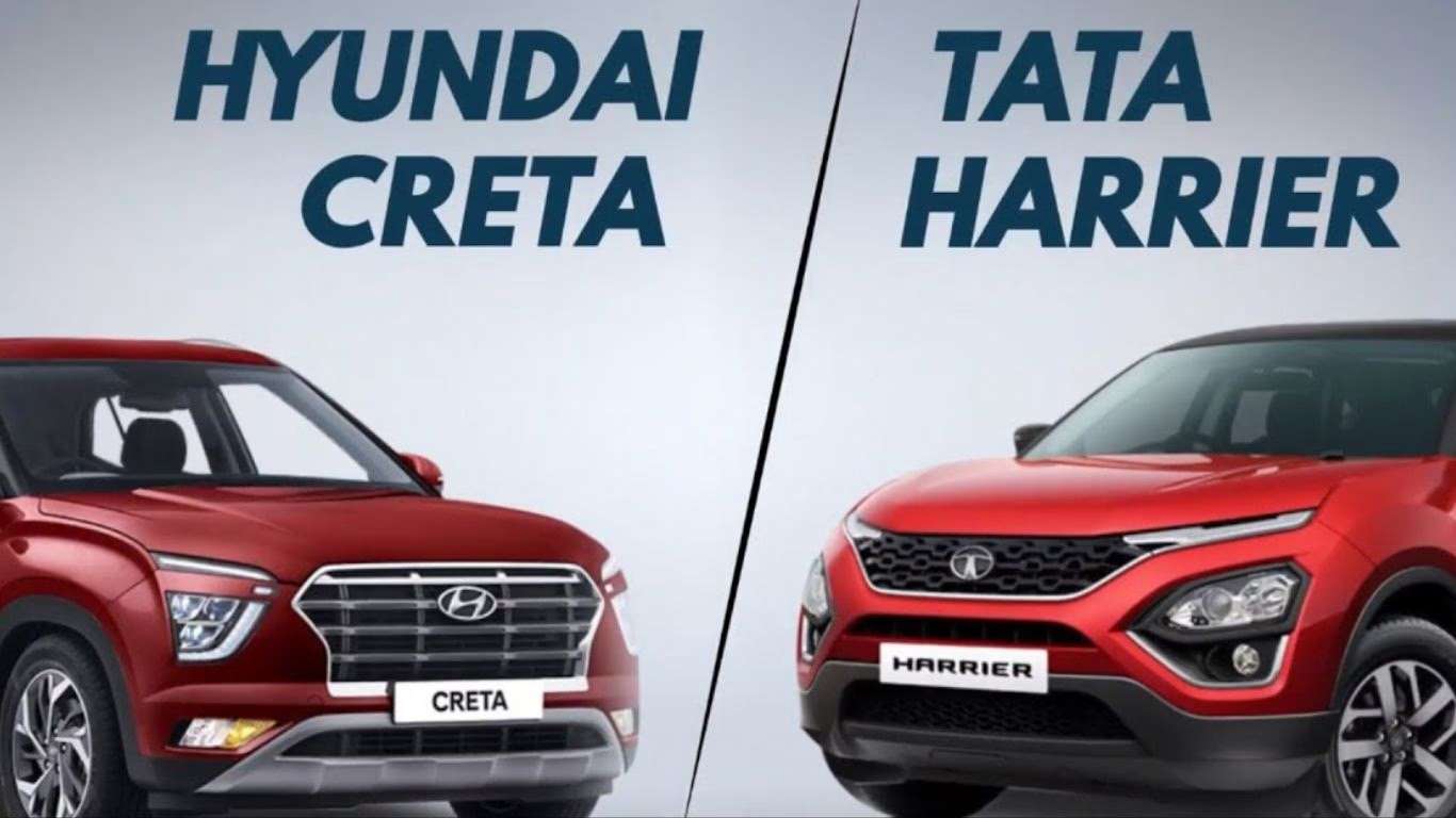 Hyundai Creta vs Tata Harrier - Performance, Space, Features and Price