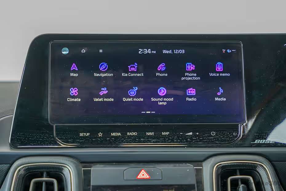 Kia Sonet Infotainment System Kia Sonet Infotainment System
