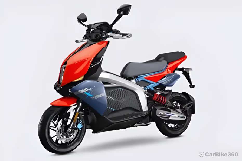 TVS X Left Front Three Quarter TVS X Left Front Three Quarter
