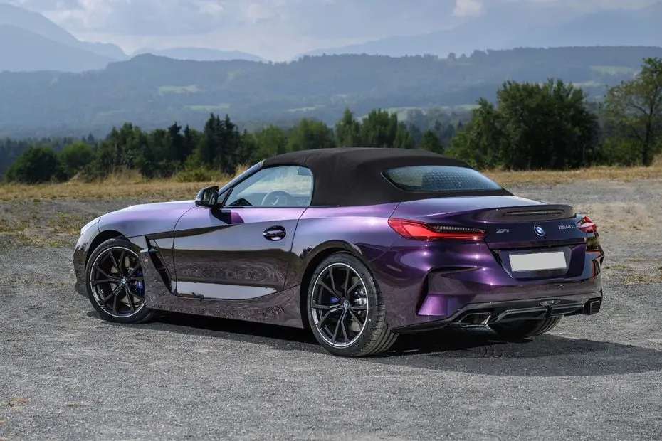 BMW Z4 Rear Left View BMW Z4 Rear Left View
