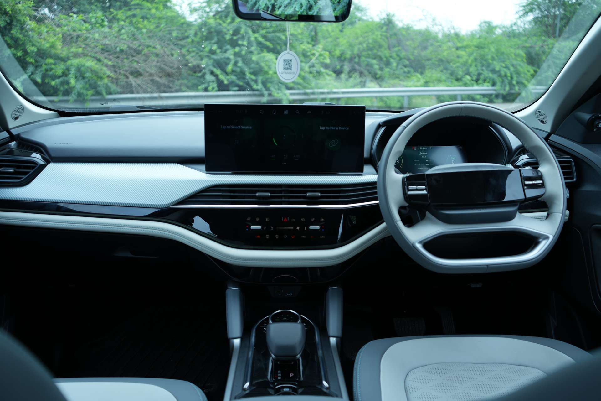 Tata Harrier EV cabin