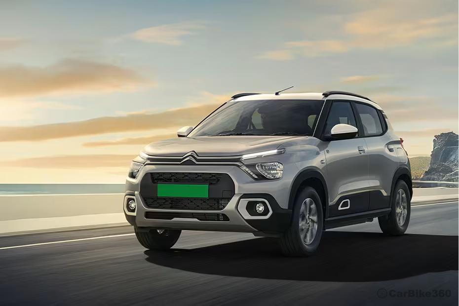 Citroen eC3 Left Front Three Quarter Citroen eC3 Left Front Three Quarter