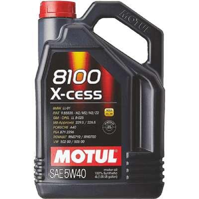 मोटुल 8100 एक्स-सेस 5डब्ल्यू-40 MOTUL 8100 X-CESS 5W-40