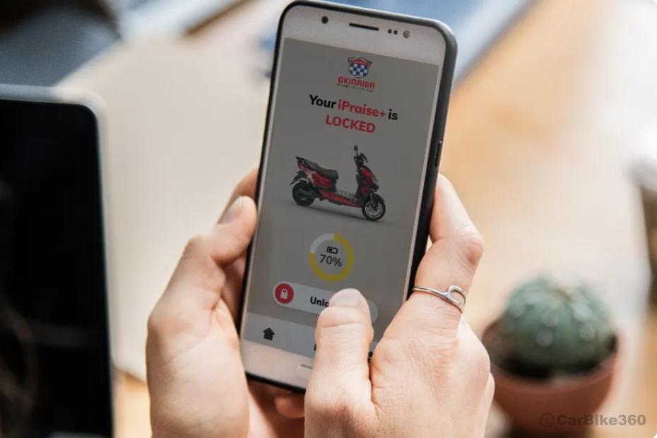 Okinawa iPraise+ Central Locking with Anti-theft Alarm Okinawa iPraise+ Central Locking with Anti-theft Alarm