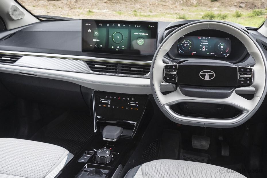 Tata Curvv EV Dashboard Tata Curvv EV Dashboard